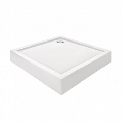 Душовий піддон Qtap Tern 301112 1000x1000x120 Білий Хуст