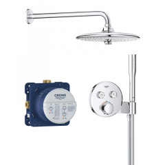 Душова система прихованого монтажу Grohe QuickFix Precision SmartControl хром (34878000) Кушугум
