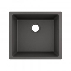 Мийка кухонна Hansgrohe S51, граніт, без крила, S510-U450, сірий камінь (43431290) Куйбишеве
