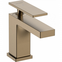 Змішувач для умивальника Hansgrohe Tecturis E 80 CoolStart без донного клапана Brushed Bronze (73001140) Боярка