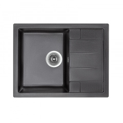 Мийка для кухні Lidz 650x500/200 BLM-14 чорний (LIDZBLM14650500200) Чугуев