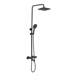 Душова система Globus Lux Termostatic Q GLM-0041T-BB чорний Городок