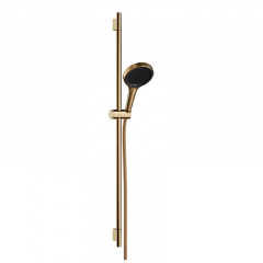 Душовий набір Hansgrohe Rainfinity 130 3Jet EcoSmart Puro S 90 см, Polished Gold Optic (28744990) Вараш
