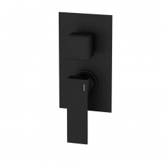 Змішувач GRB Kala BLACK на 2 виходи, чорний (60135601) Доманёвка