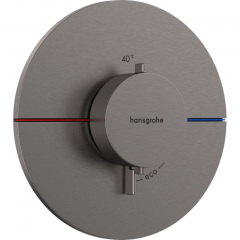 Термостат прихованого монтажу Hansgrohe ShowerSelect Comfort S HighFlow Brushed Black Chrome (15559340) Кременчуг