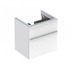 Тумба під умивальник Geberit Smyle Square 600х480мм, білий (500.352.00.1) Бучач