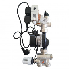 Змішувальний вузол Purmo TempCo fix eco2 з насосом Grundfos UPM3 25/50 Обухів