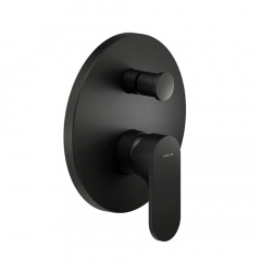Змішувач для душу Nobili YOYO Velvet Black, чорний мат (YO126100-EBM) Бровари