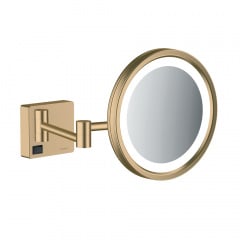 Дзеркало для гоління Hansgrohe AddStoris з підсвічуванням LED, матова бронза (41790140) Белая Церковь