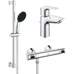 Комплект змішувачів для душу з термостатом Grohe QuickFix (UA202503TS) Київ