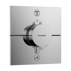 Термостат Hansgrohe ShowerSelect Comfort E на 2 функції, хром (15572000) Киев