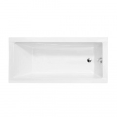Ванна акрилова Besco Modern 120x70 (соло), без ніг (#WAM-120-MO) Ромны