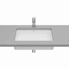 Раковина врізна Roca Inspira Square 605x390 білий з декоративною кришкою Васильевка
