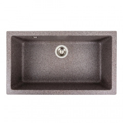 Гранітна мийка для кухні Platinum 7945 Paruana, матова, мікс Миргород