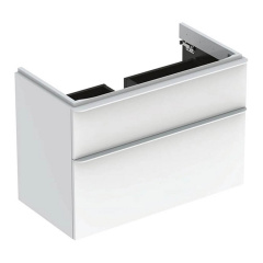 Тумба під умивальник Geberit Smyle Square 884х617х470мм, білий глянець (500.354.00.1) Жмеринка