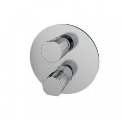 Змішувач GRB Aura Chrome, хром на 2 виходи, хром (75135750) Новое