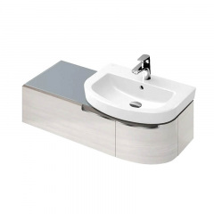 Тумба підвісна Villeroy&Boch Subway 2.0, 987x257x478 мм, біле дерево (A7031SE8) Херсон