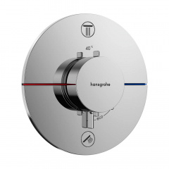 Термостат Hansgrohe ShowerSelect Comfort S на 2 функції, хром (15554000) Бердичев