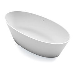 Ванна зі штучного каменю Treesse Alma 175x80x55h, біла глянцева (V015BL) Кам'янець-Подільський