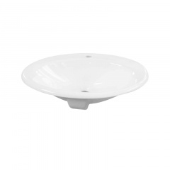 Раковина Devit Ovale 485х555х195, білий (1522136) Вінниця