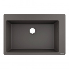 Мийка кухонна Hansgrohe S51 S510-F660 770х510, сірий камінь (43313290) Кременец