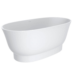 Ванна зі штучного каменю Miraggio Molly 160x80 білий Киев