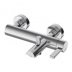 Змішувач для ванни з душовою стійкою GRB Axis Chrome, хром (74228740) Бородянка