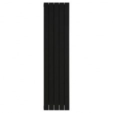 Вертикальный алюминиевый радиатор NOVA FLORIDA LEDRO S/90 1600 мм Black Coffee дизайнерский 5 секций