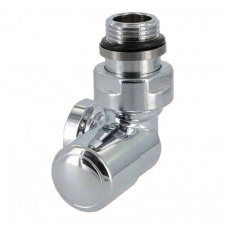 Кран отсекающий Сarlo Poletti FIRST CORNER трехосевой 1/2″ DX правый хром