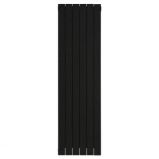 Вертикальный алюминиевый радиатор NOVA FLORIDA LEDRO S/90 1600 мм Black Coffee дизайнерский 6 секций