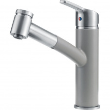 Смеситель для кухни Franke Smart Pull Out Spray серый