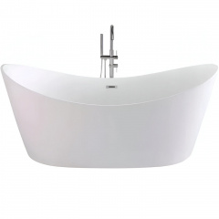 Ванна отдельностоящая Rea Ferrano 170x80 White акриловая белая Генічеськ