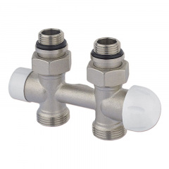 Термостатический узел Carlo Poletti Thermo Piastre прямой 1/2″ Зx3/4″ EK 50 мм никель Виноградів