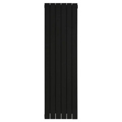 Вертикальный алюминиевый радиатор NOVA FLORIDA LEDRO S/90 2000 мм Black Coffee дизайнерский 6 секций Вознесенск