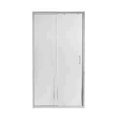 Душевая дверь в нишу Qtap Taurus CRM201-11.C6 97-108x185 см, стекло Clear 6 мм, покрытие CalcLess Дніпро