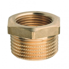 Перехідник латунний (футорка) Ø1 1/2" х 2" ВН FP Pattaroni F593R021 Шостка