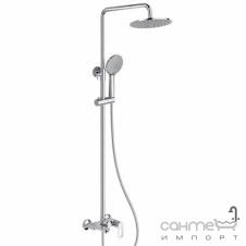 Душевая стойка с изливом Lidz Latwa LDLAT1030CRM45417 хром