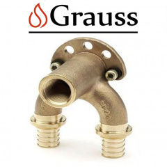 Тройник монтажный натяжной Grauss KA.LW16-06F 16-2,2 мм 1/2", Чехия Херсон