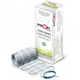 Нагрівальний мат двожильний PROFI THERM 150Вт/м, 1.5 м²