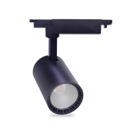 Світильник трековий COB 12W 960Lm 4000K IP40 чорний AL102 Feron