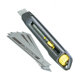 Ніж з лезом, що висувається Stanley InterLock 18х165мм
