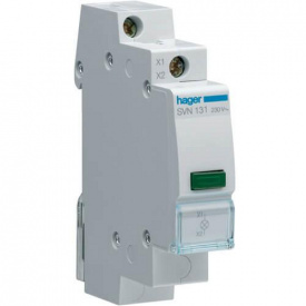 Сигнальна лампа SVN131, зелена, Hager