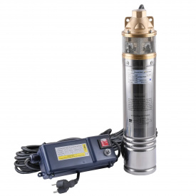 Насос свердловинний вихровий Optima 4SKm100 PRIME 0.75кВт + кабель 20м + пульт