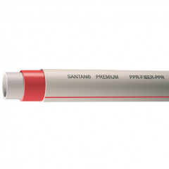 Труба PPR Santan Fiber 63x8,6 мм PPR-Fiber-PPR Ізюм