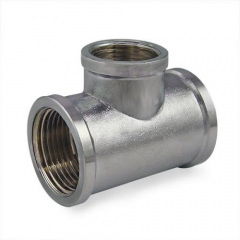 Трійник SF 3/4"х1/2"х3/4" ввв нікельований Тернополь