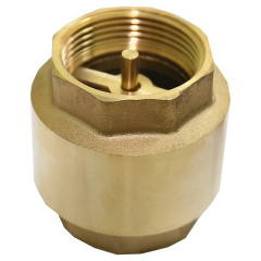 Обратный клапан Santan латунный шток 1-1/4" Братське