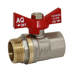 Кран кульовий Aquavita 3/4" Братське