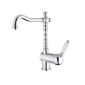 Смеситель для кухни Santan IMPERIAL 83CR5414 с боковой ручкой ретро