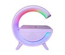 Настільна лампа-нічник Led Wireless Charging Speaker Google (BT2301) 15W White