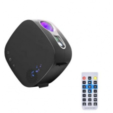 Лазерний нічник-проектор зоряного неба А1 з Bluetooth колонкою та пультом Чорний (A1-LSL15/Black)
